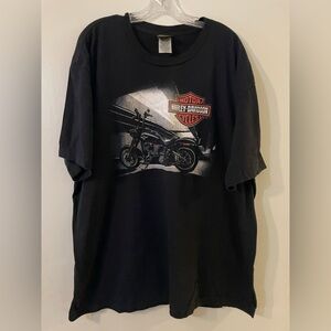 HARLEY DAVIDSON SUN HARLEY
DENVER COLORADO BLACK T-SHIRT SZ 2XL